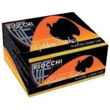 Ammunition Fiocchi Ammunition Ready Series GOLDEN TURKEY 12 Gauge 3" 1 3/4oz Nickel Plated  #4 SHOT 1200 FPS 10RD
